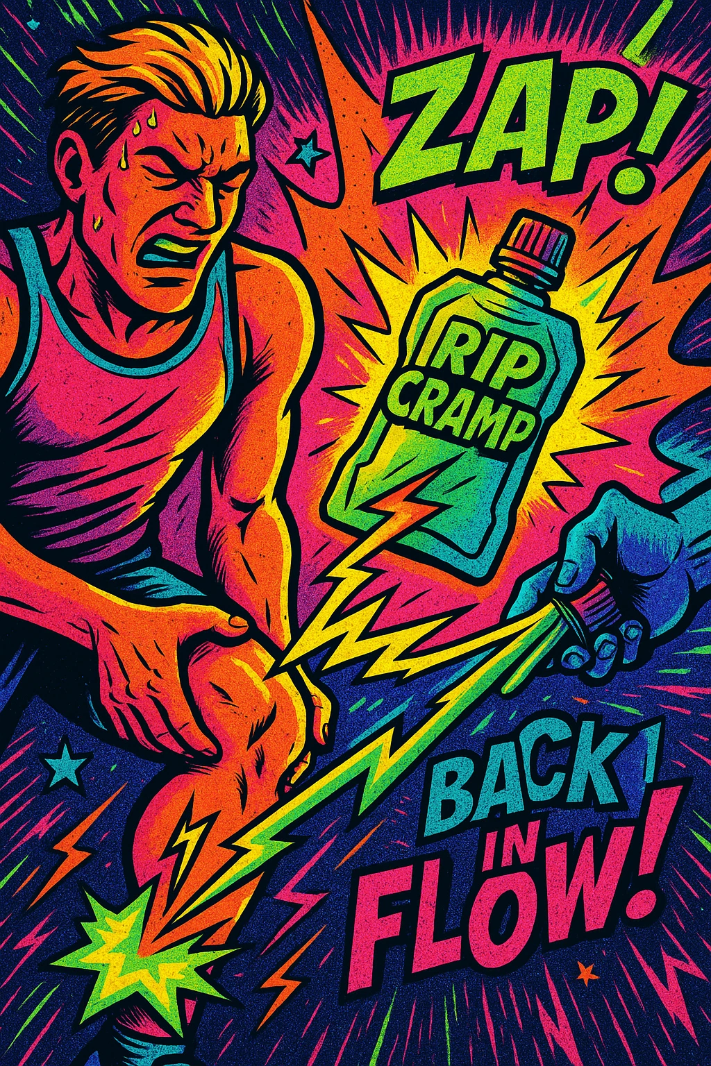 Muskelkrampf Training Sauer